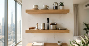 Floating Shelves for Coffee Bar in Dubai: Create Instagram-Worthy Spaces