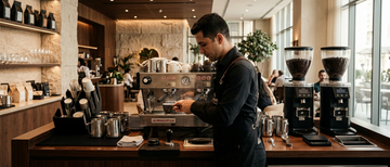 How Professional Barista Coffee Machines Support High-Volume Service