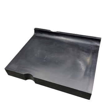 Corner Tamping Mat, 9.8″ x 7.9″, Black