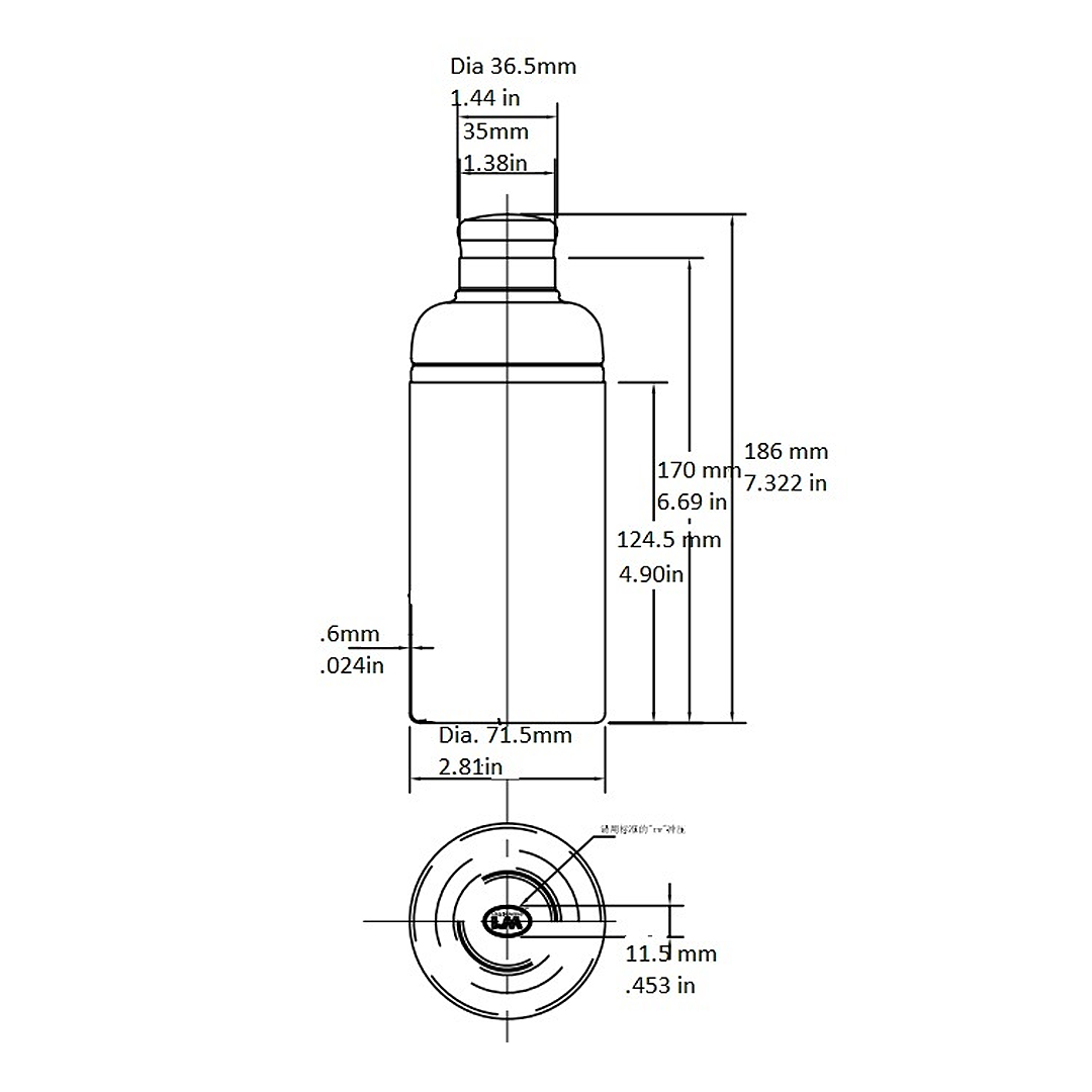 Rattleware Drink Shaker, 0.5 liter, 03366