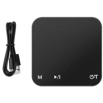 Mini Coffee Scale, Digital, Black, .1g Accuracy