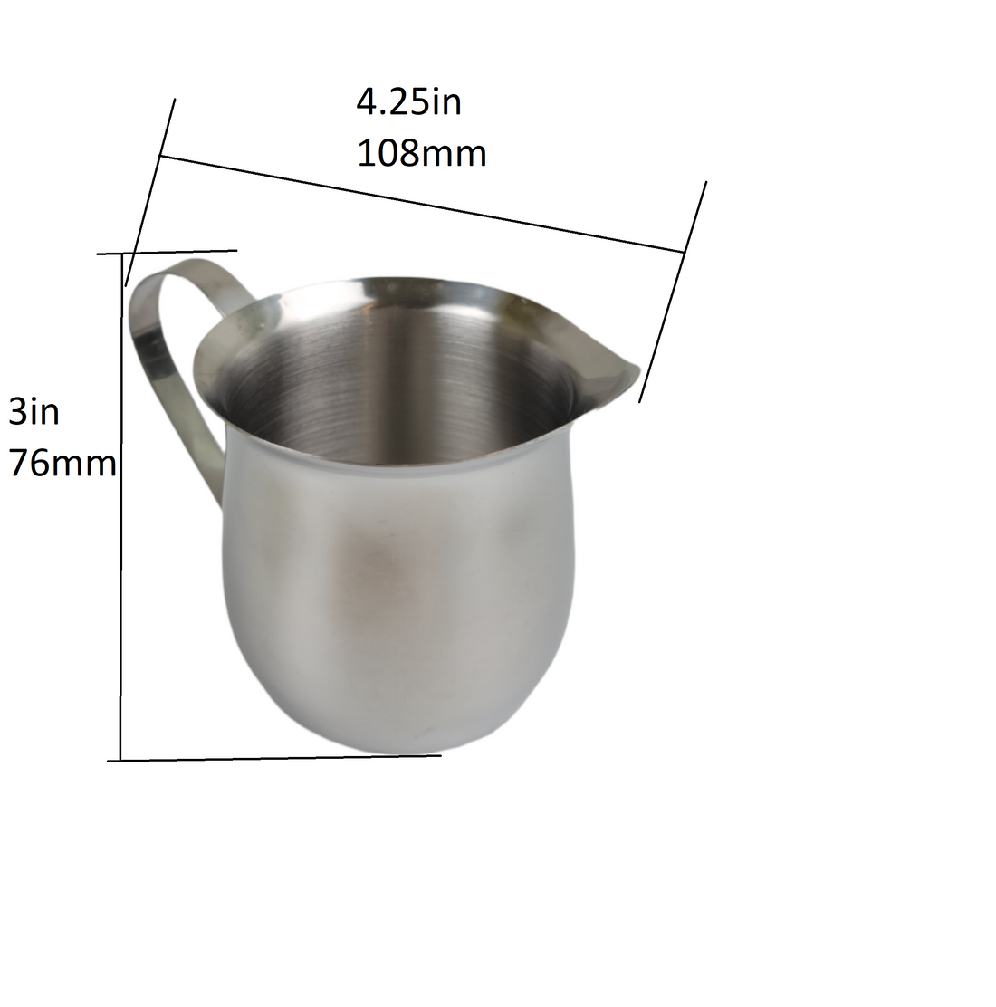 8oz Brew Pitcher, Stainless Steel, 27708