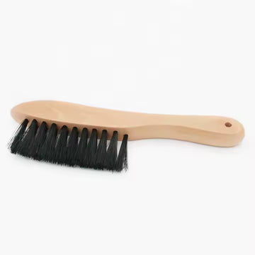 8″ Counter Brush, Compact, Dark Colored, Wood Handle