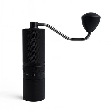 Coffee Grinder, Hand Crank, Stainless Steel, Black