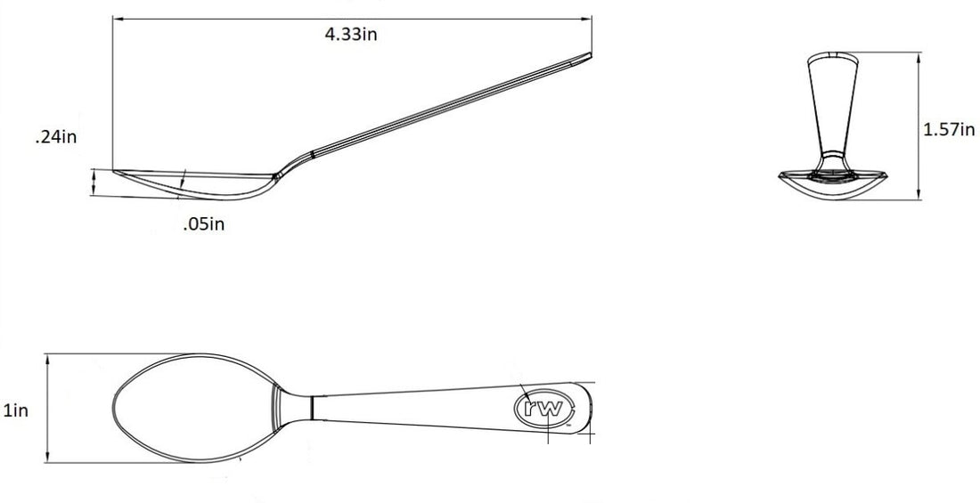 4.5″ Demitasse Spoon, Stainless Steel, Dozen, 22101-12