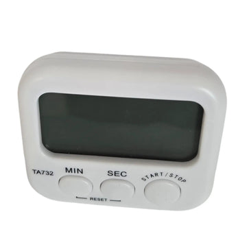 Countdown Timer, White, Digital